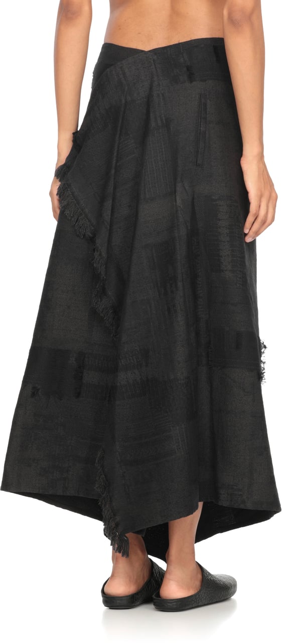 Yohji Yamamoto Skirts Grey Grijs