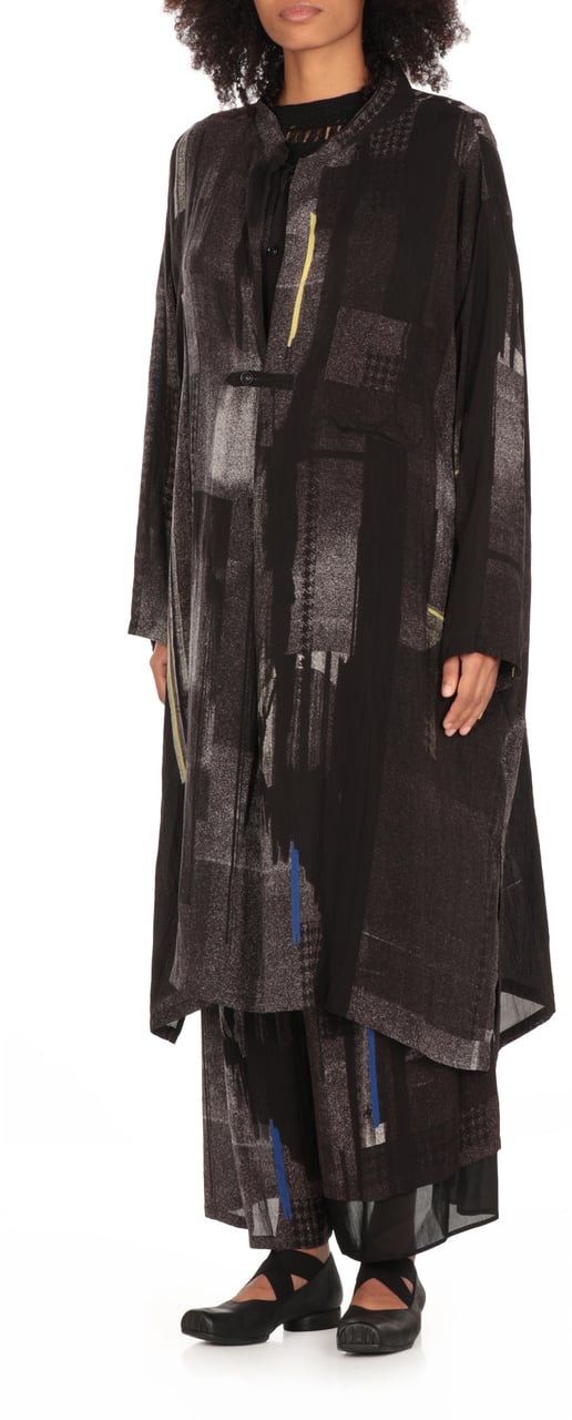 Yohji Yamamoto Coats Grey Grijs