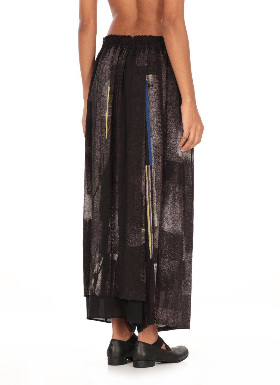 Yohji Yamamoto Trousers Grey Donkergrijs