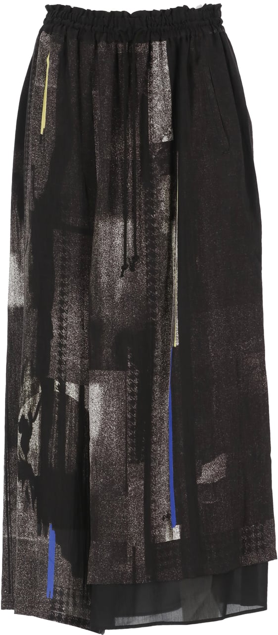 Yohji Yamamoto Trousers Grey Grijs