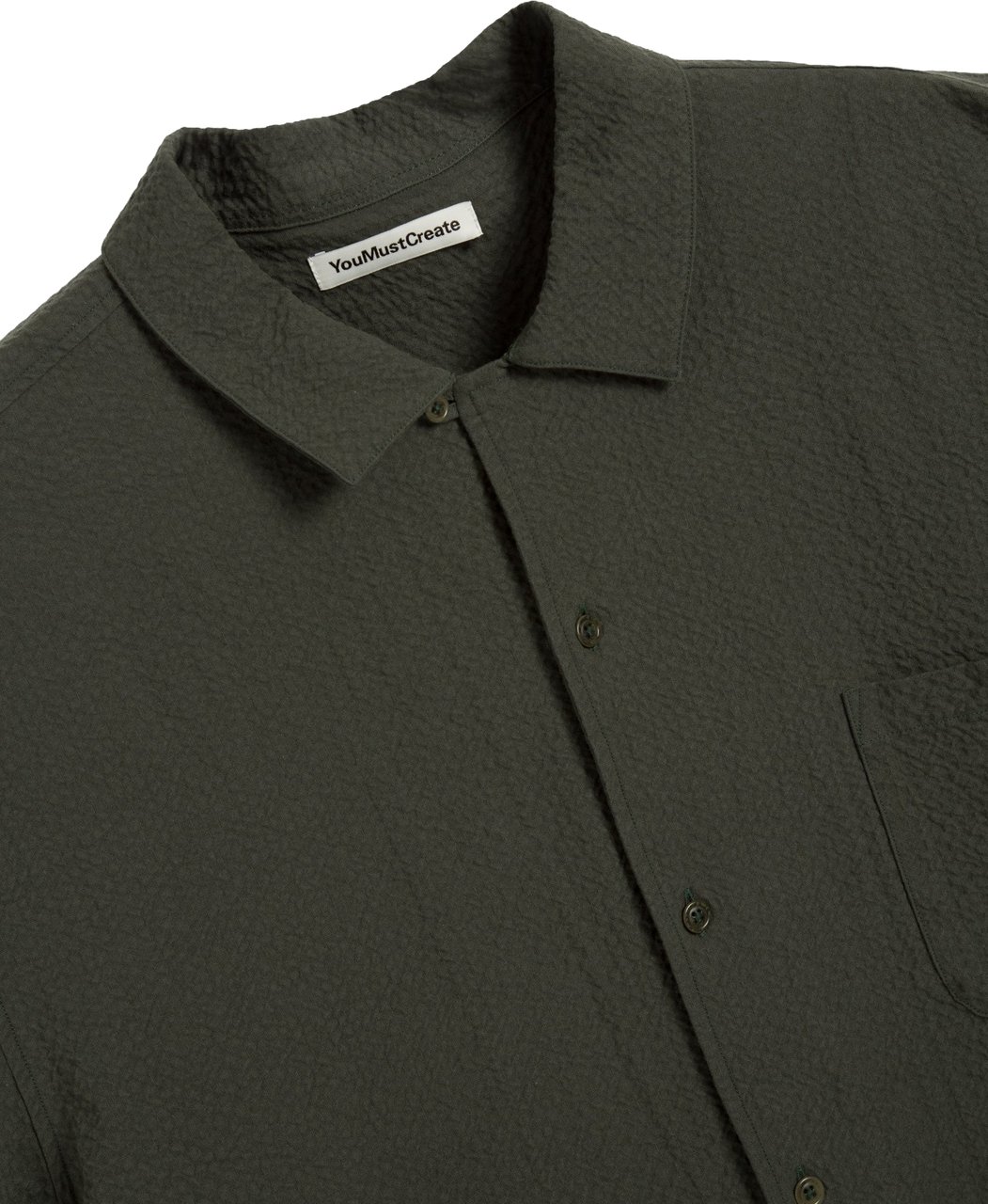 You Must Create Camicia Malick Dark Green Divers