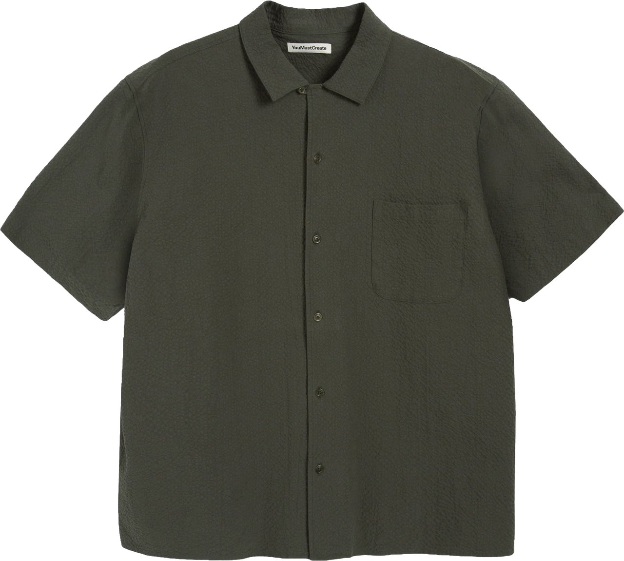 You Must Create Camicia Malick Dark Green Divers