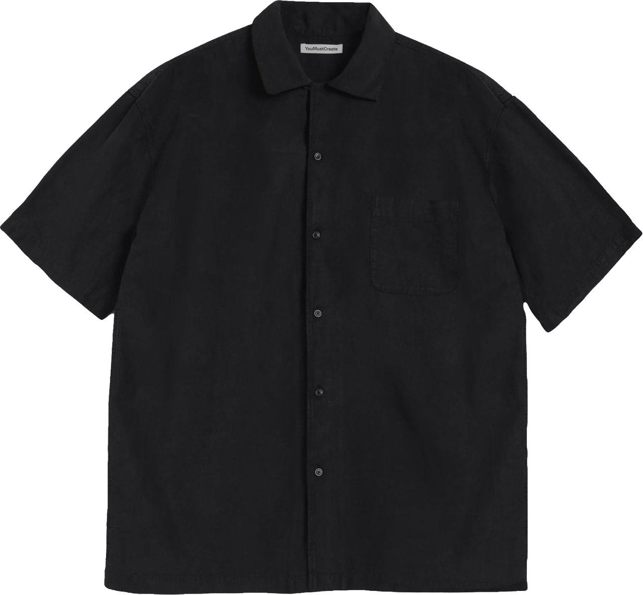 You Must Create Camicia Sidri Nera Zwart