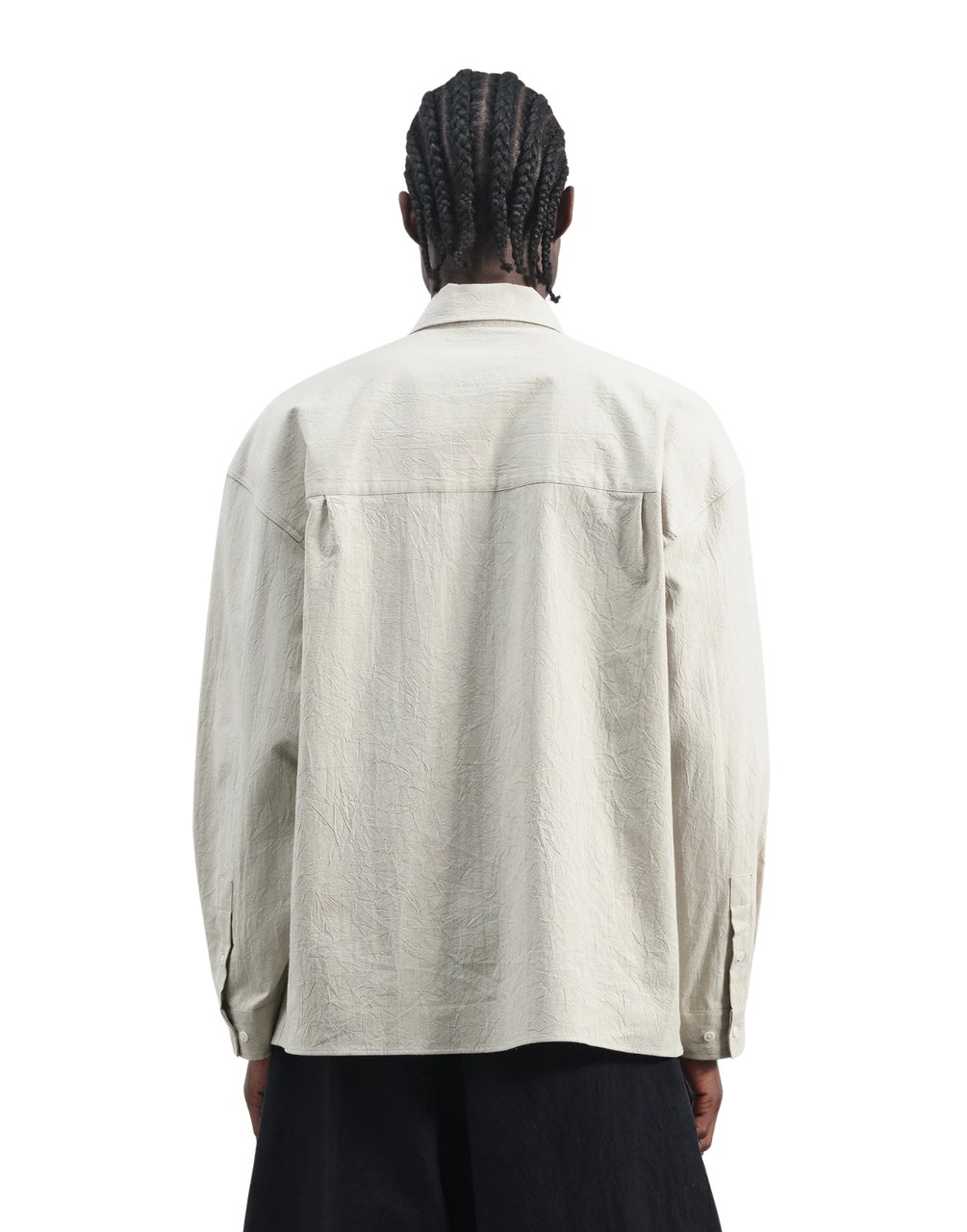 You Must Create Stone Wray Cuban Collar Shirt Wit