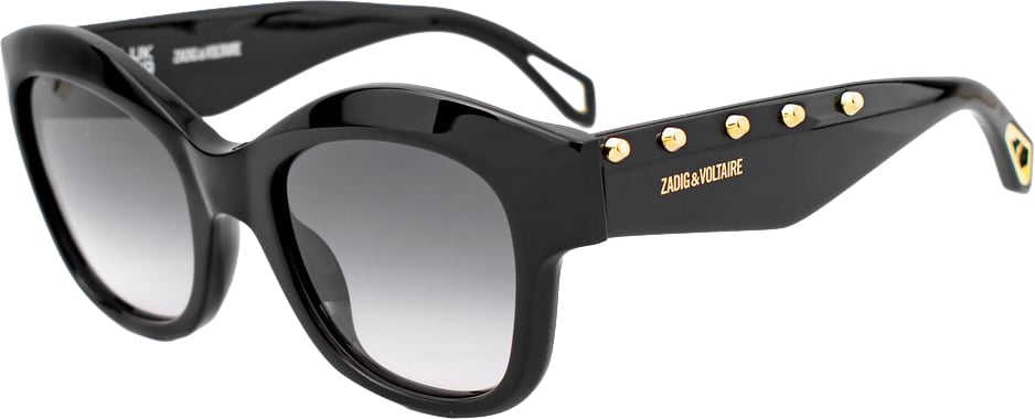 Zadig&Voltaire Zadig & Voltaire Black Acetate Sunglasses Zwart