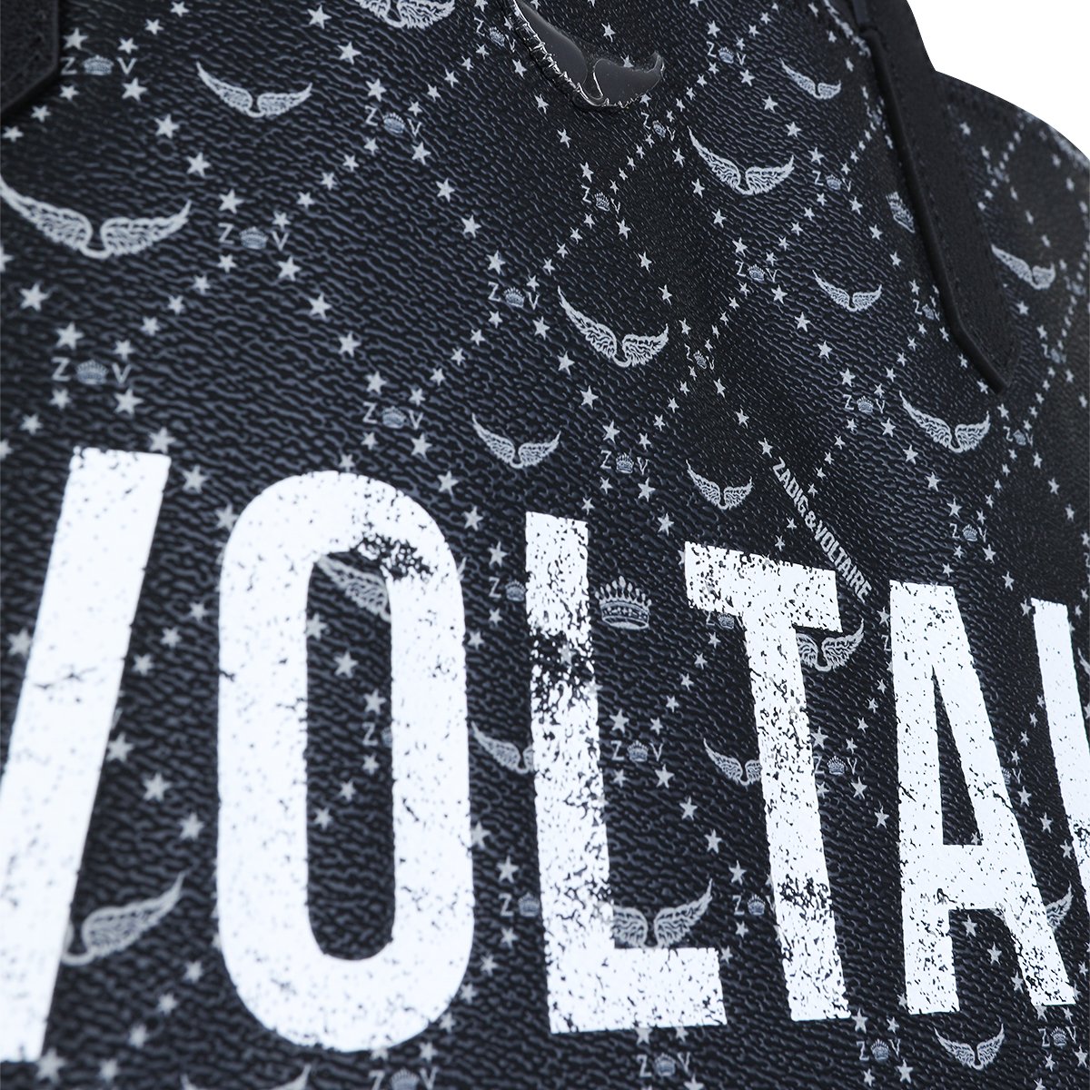 Zadig&Voltaire Black Shopper XL tote Zwart