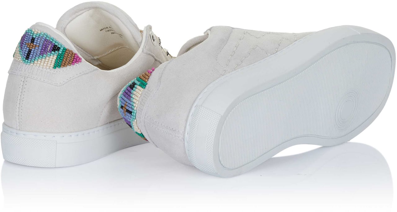 Zadig&Voltaire Zadig & Voltaire LA FLASH FOLK BEADS Sneaker weiß Wit