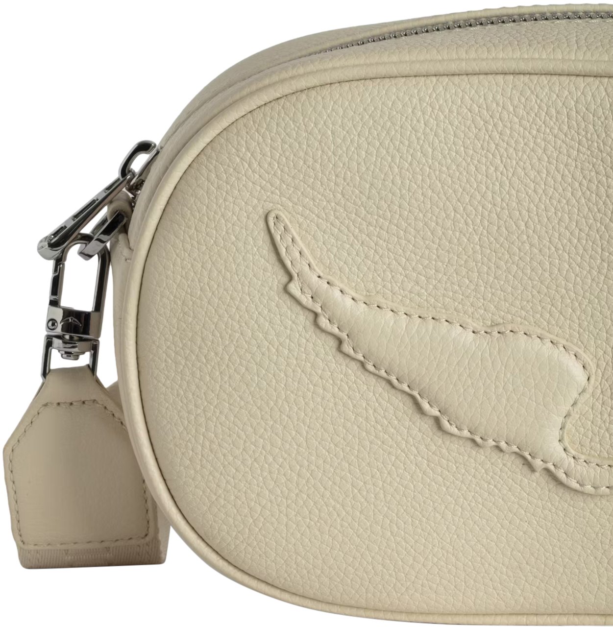 Zadig et Voltaire Rock With You Grained Leather Flash Wit