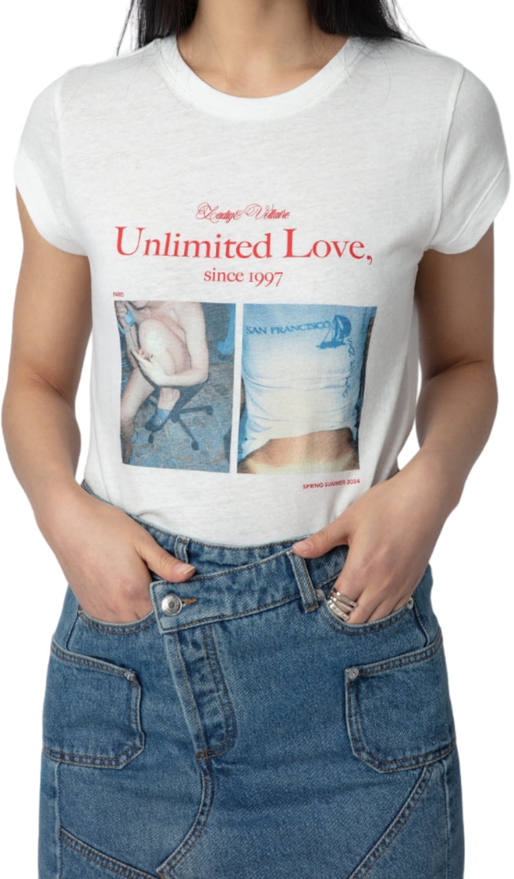 Zadig et Voltaire T-Shirts And Polos White Wit