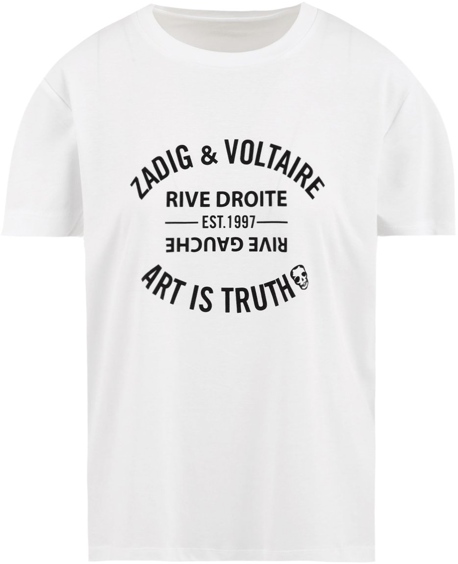 Zadig et Voltaire T-Shirts And Polos White Wit