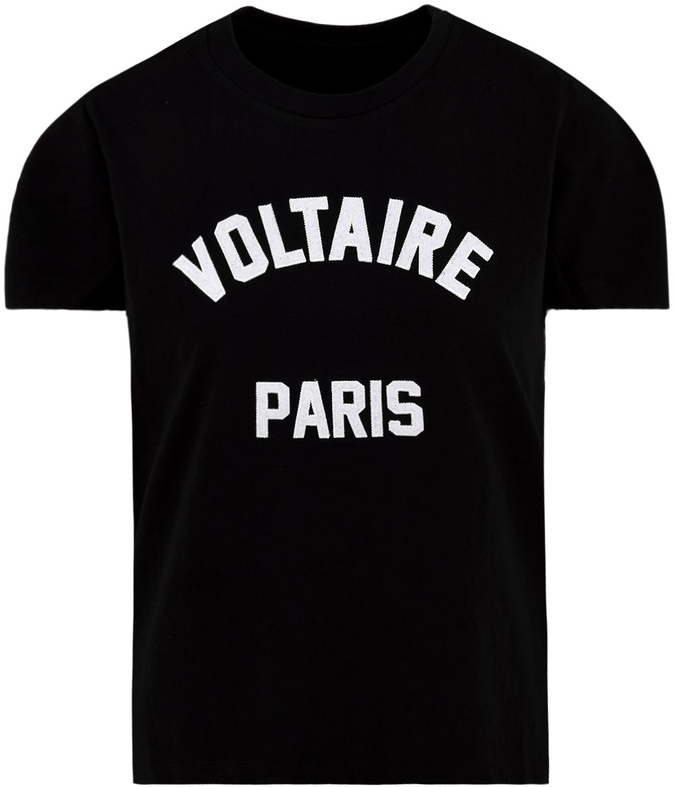 Zadig et Voltaire T-Shirts And Polos Black Zwart