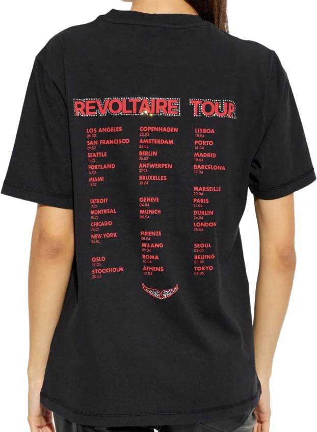 Zadig et Voltaire T-Shirts And Polos Nero Zwart