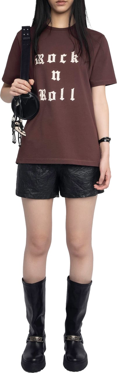 Zadig et Voltaire T-Shirts And Polos Burgundy Paars