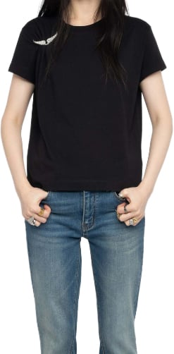 Zadig et Voltaire T-Shirts And Polos Nero Zwart