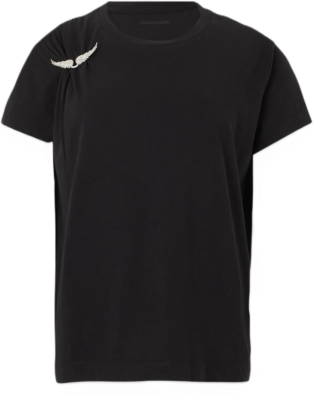 Zadig et Voltaire T-Shirts And Polos Nero Zwart