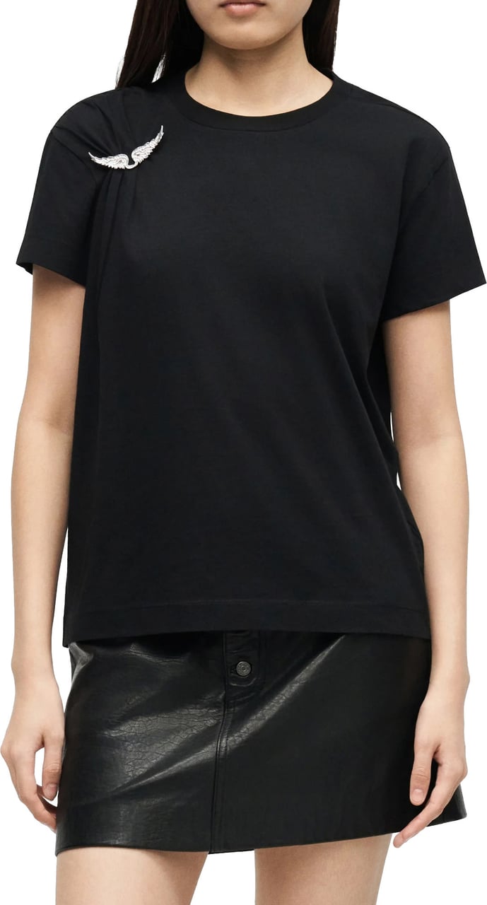 Zadig et Voltaire T-Shirts And Polos Nero Zwart