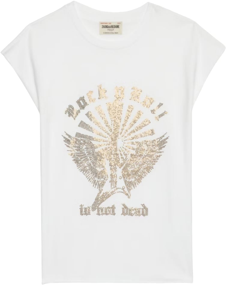 Zadig et Voltaire Top White Wit