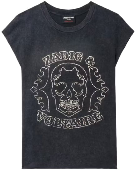 Zadig et Voltaire T-Shirts And Polos Black Zwart