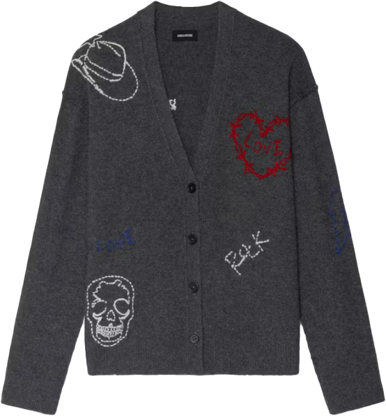 Zadig et Voltaire Sweaters Grey Grijs