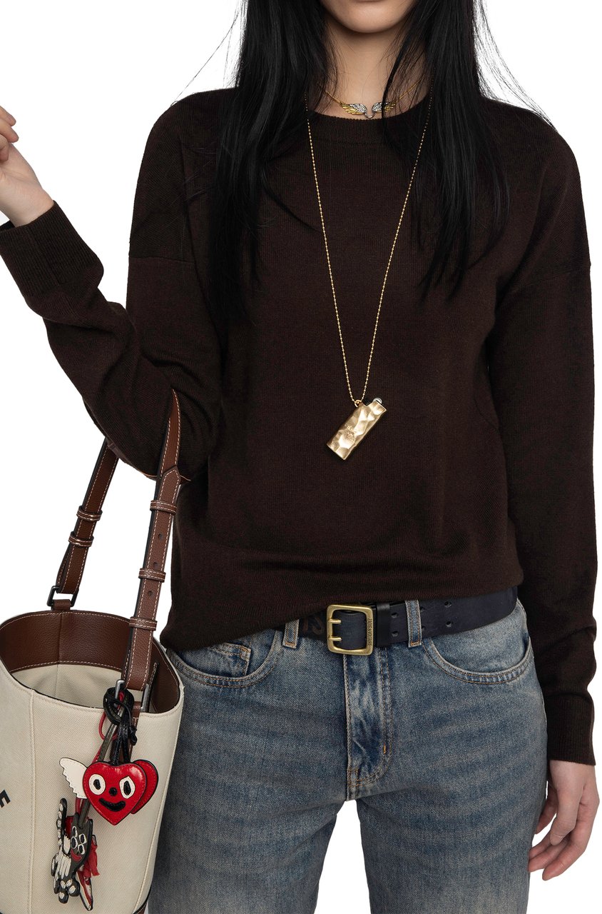 Zadig et Voltaire Sweaters Dark Chocolate Bruin
