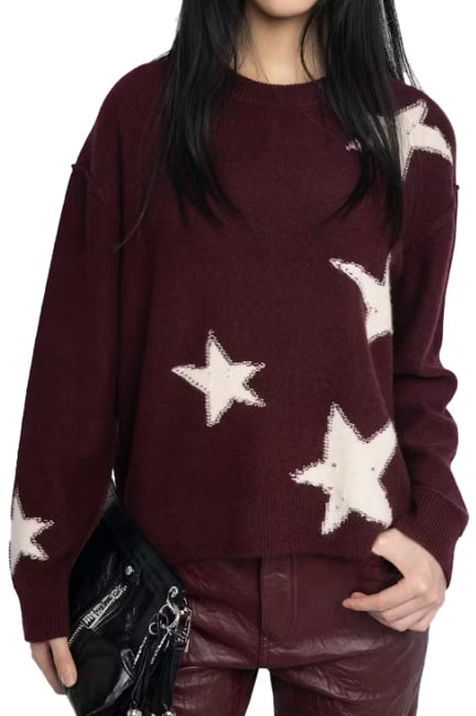 Zadig et Voltaire Sweaters Bordeaux Rood