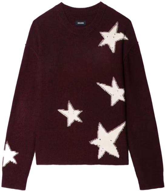 Zadig et Voltaire Sweaters Bordeaux Rood