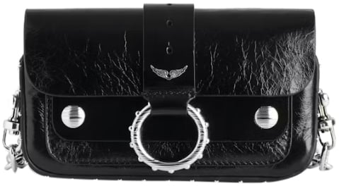 Zadig et Voltaire Kate Wallet Vintage Patent Black Zwart
