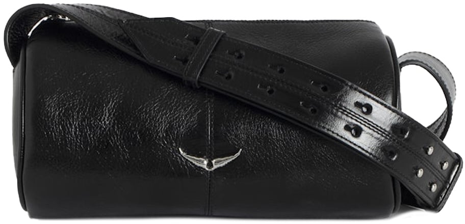Zadig et Voltaire Le Doudou Vintage Patent Black Zwart