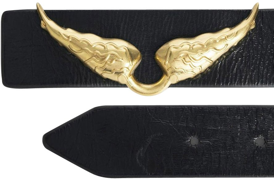 Zadig et Voltaire Belts Nero/Oro Zwart