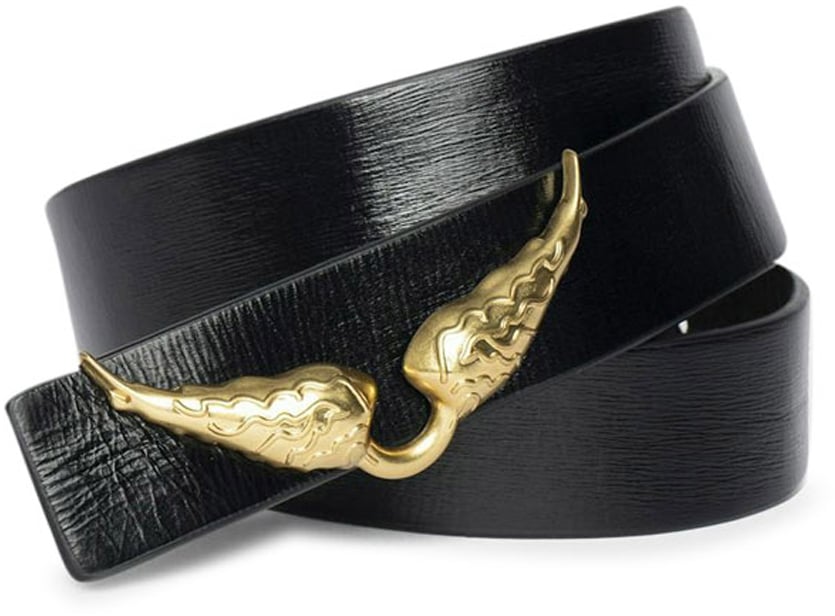 Zadig et Voltaire Belts Nero/Oro Zwart