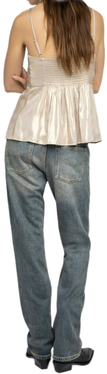 Zadig et Voltaire Top Golden Goud