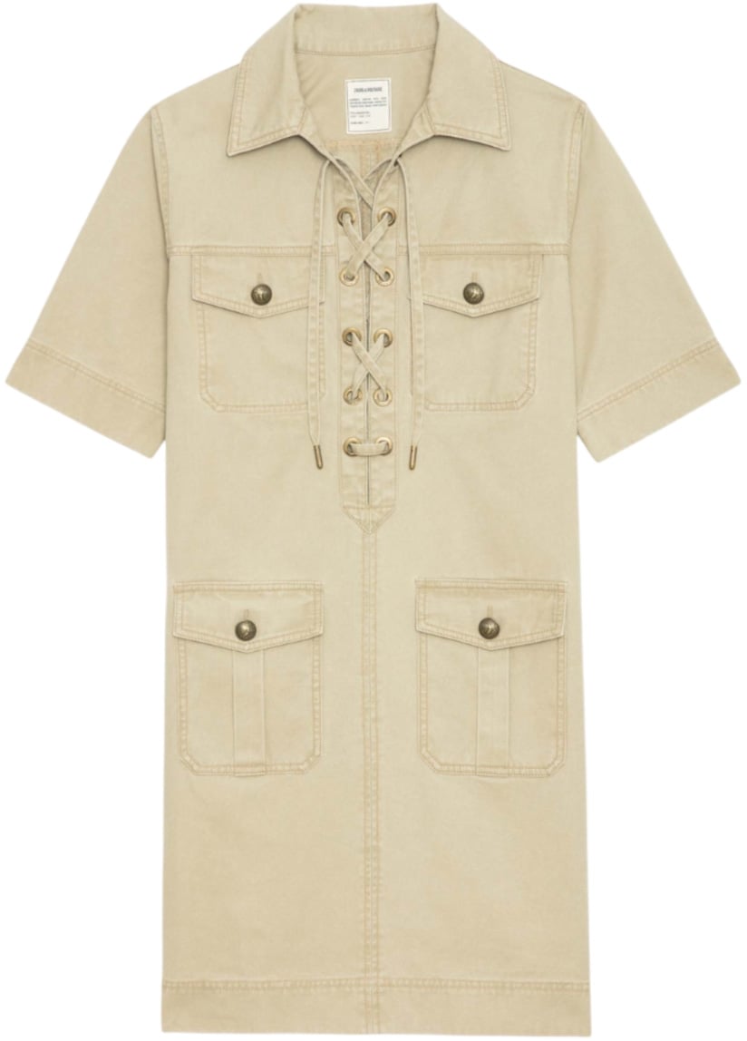 Zadig et Voltaire Dresses Beige Beige
