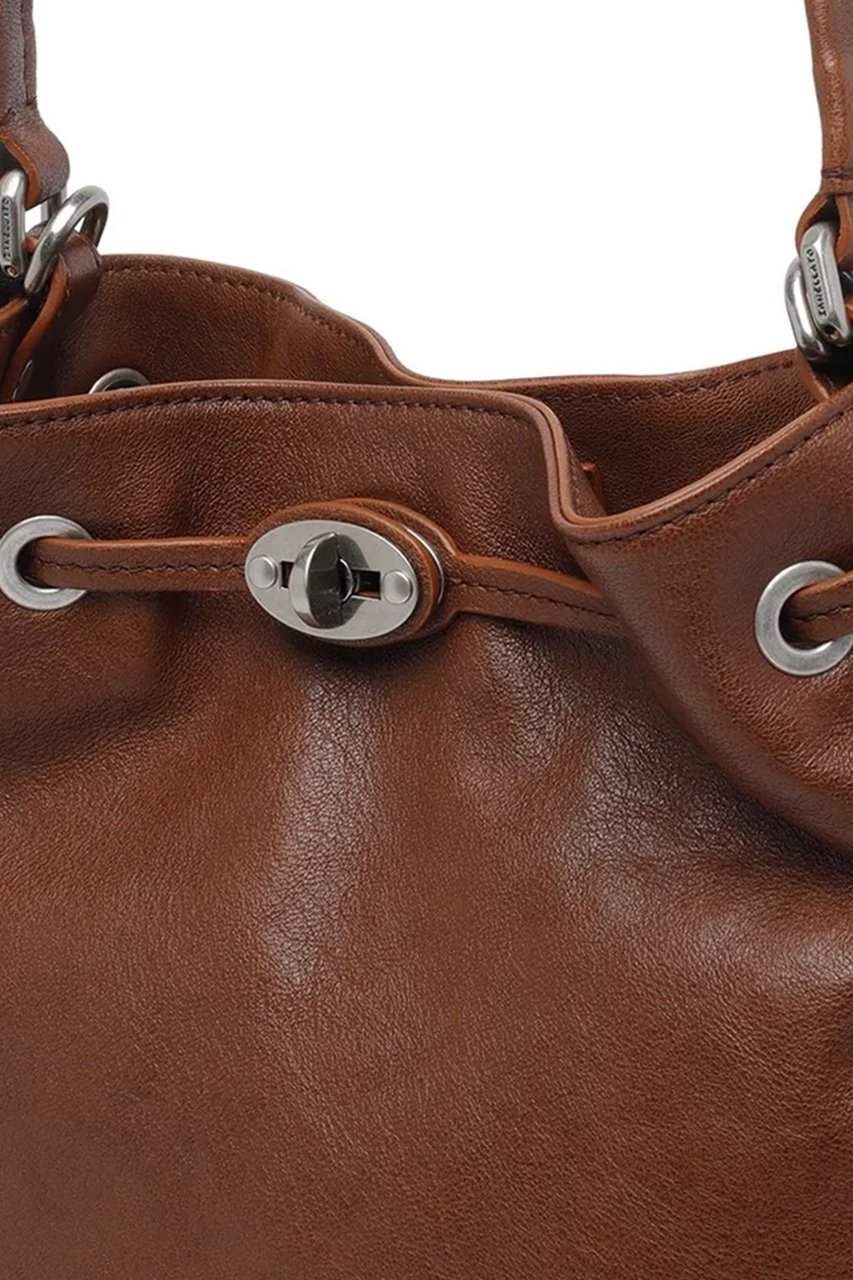 Zanellato Shoulder Bag Brown Bruin