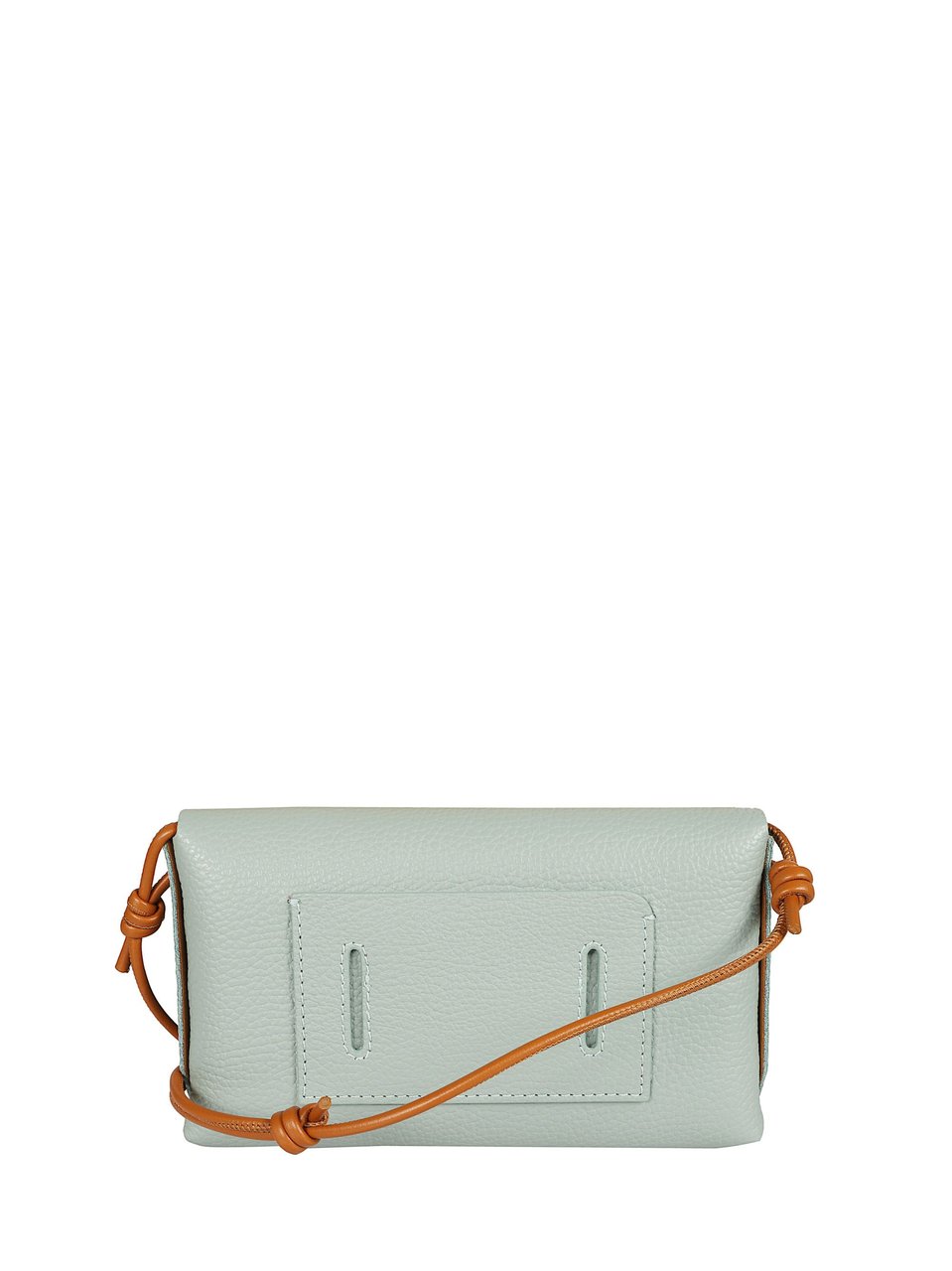 Zanellato Green Pebbled Texture Twist-Lock Shoulder Bag Groen