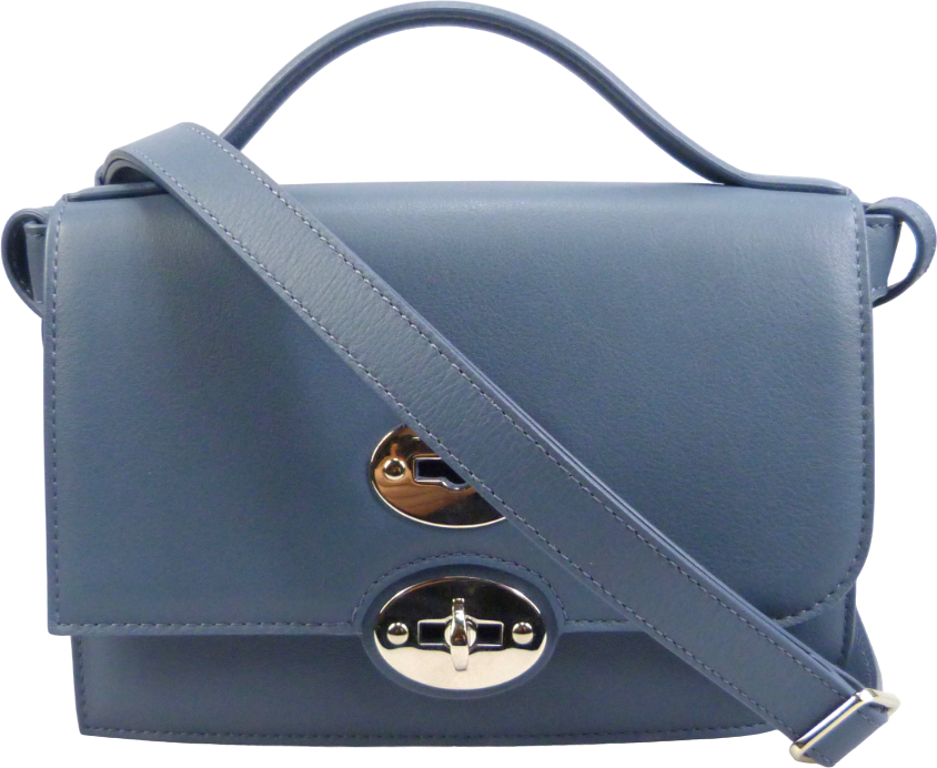 Zanellato Borsa a mano blu Blauw