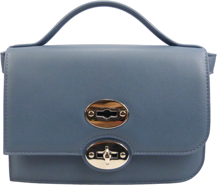 Zanellato Borsa a mano blu Blauw