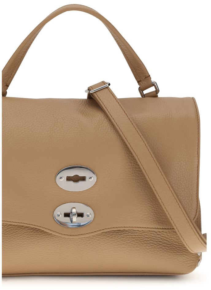 Zanellato Beige Calf Leather Bos Taurus Handbag Beige
