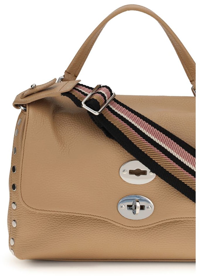 Zanellato Beige Calf Leather Bos Taurus Handbag Beige