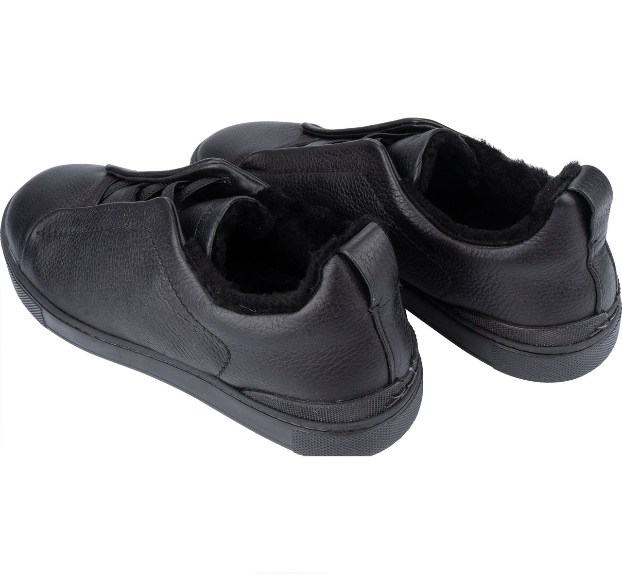 Zegna Zegna Triple Stitch Leather Sneaker (43) Divers