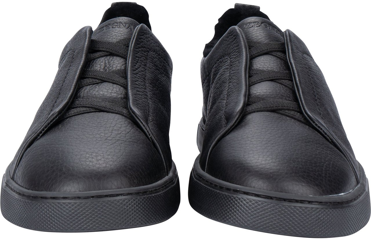 Zegna Zegna Triple Stitch Leather Sneaker (43) Divers