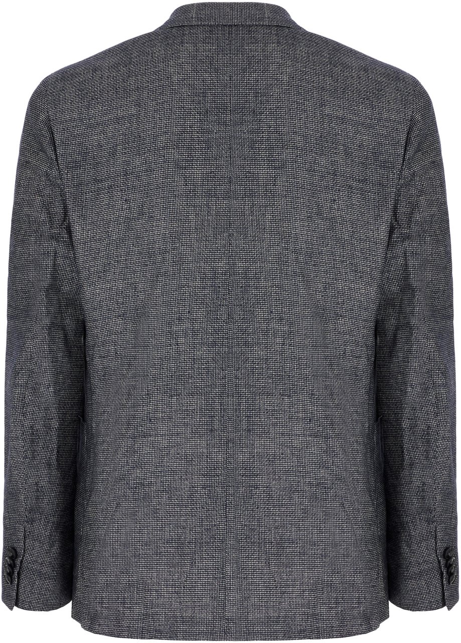 Zegna Zegna Embroidered silk blend blazer Divers