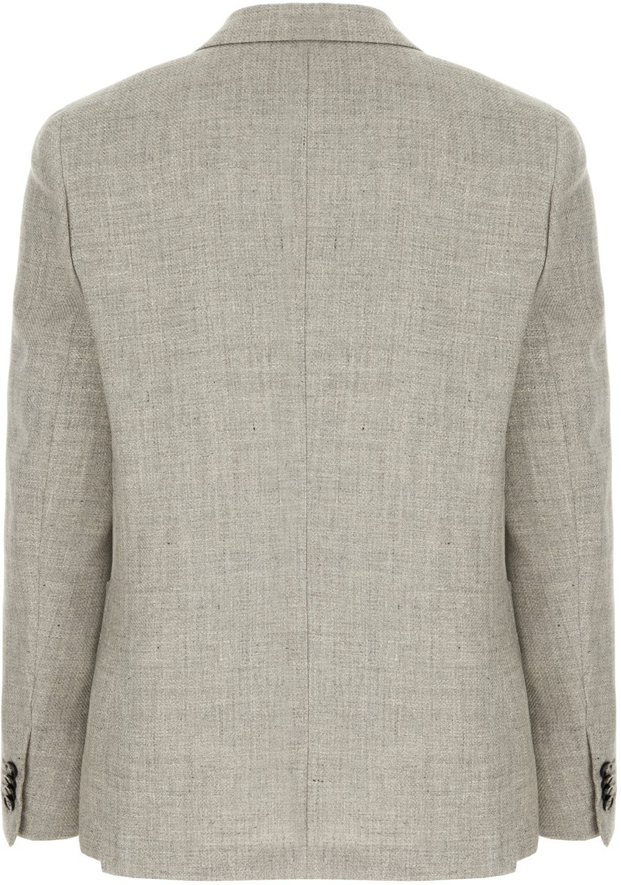 Zegna Zegna Embroidered silk blend blazer Divers