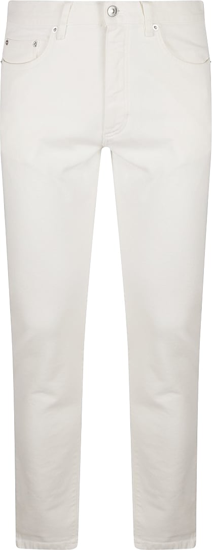 Zegna Classic Five-Pocket Straight Leg Trousers Wit