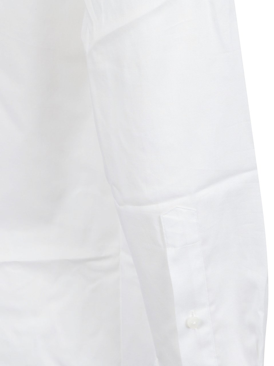 Zegna Long-Sleeve Cotton-Lycra Shirt with Crisp Collar Wit