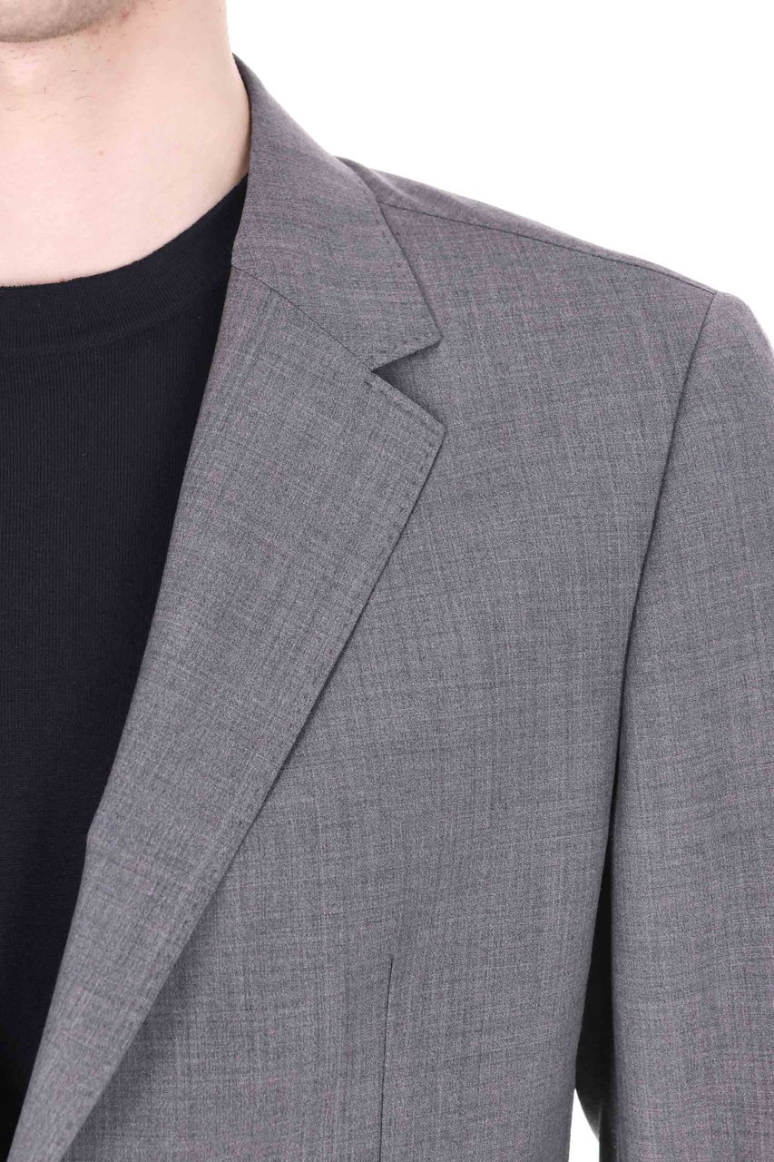 Zegna Wash&Go Techmerino Wool Suit Grijs