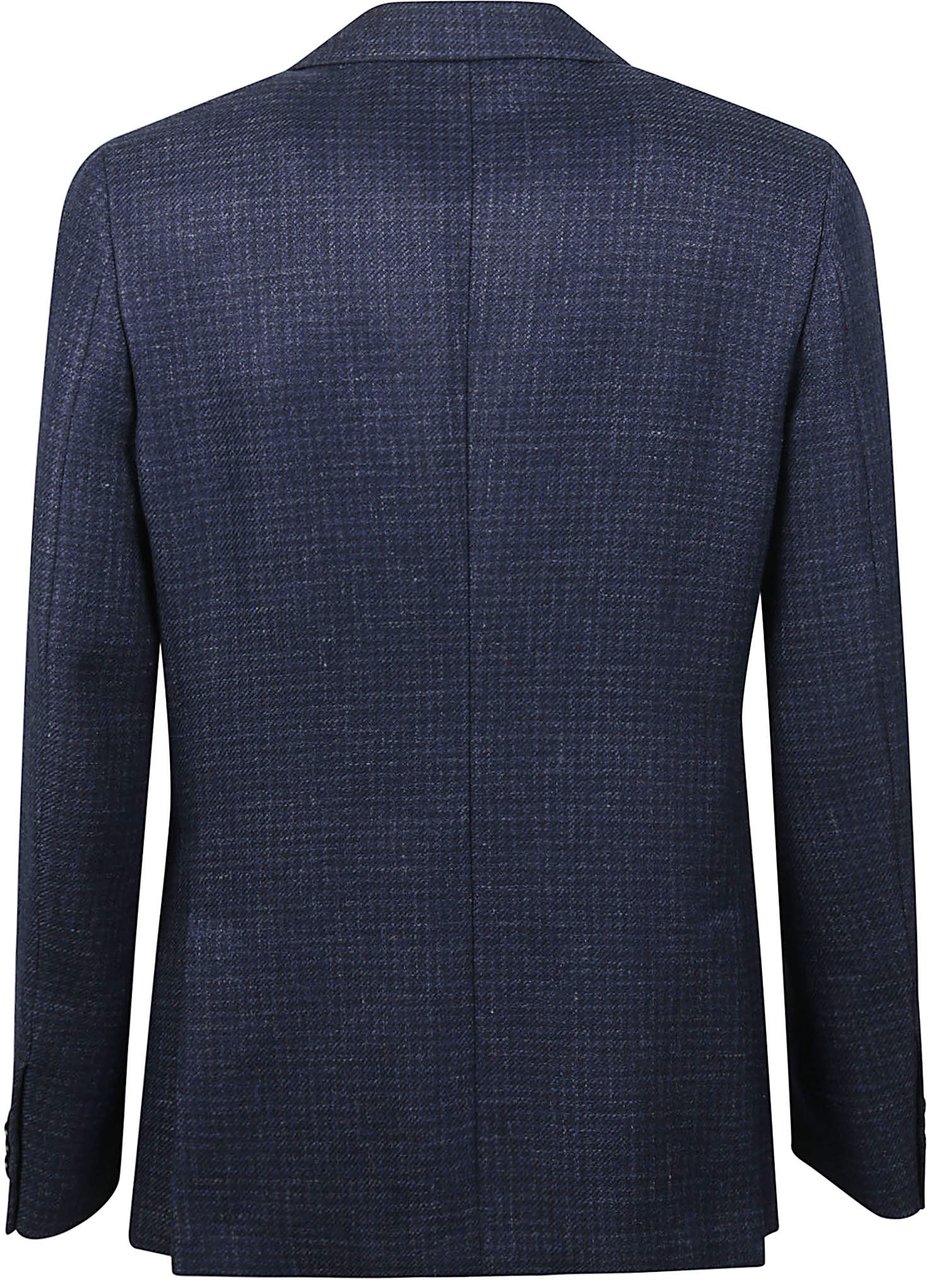 Zegna Lux Tailoring Formal Jacket Blue Blauw