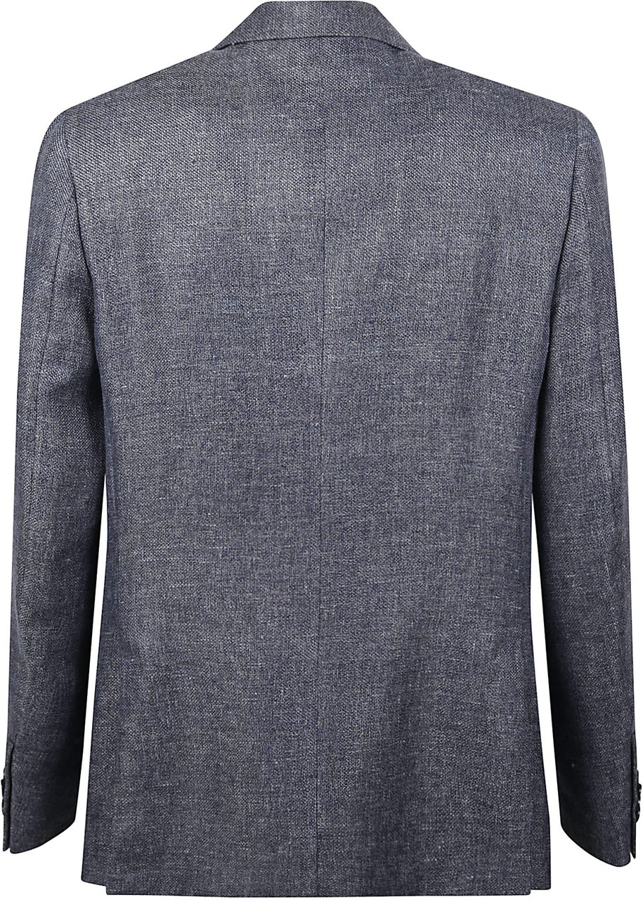 Zegna Lux Tailoring Formal Jacket Blue Blauw