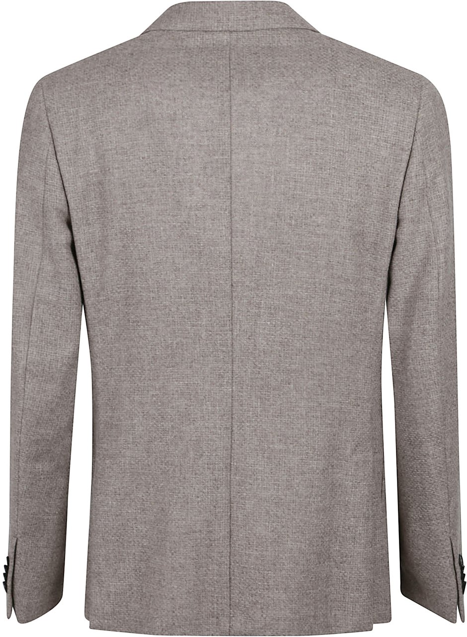 Zegna Lux Tailoring Formal Jacket Brown Bruin