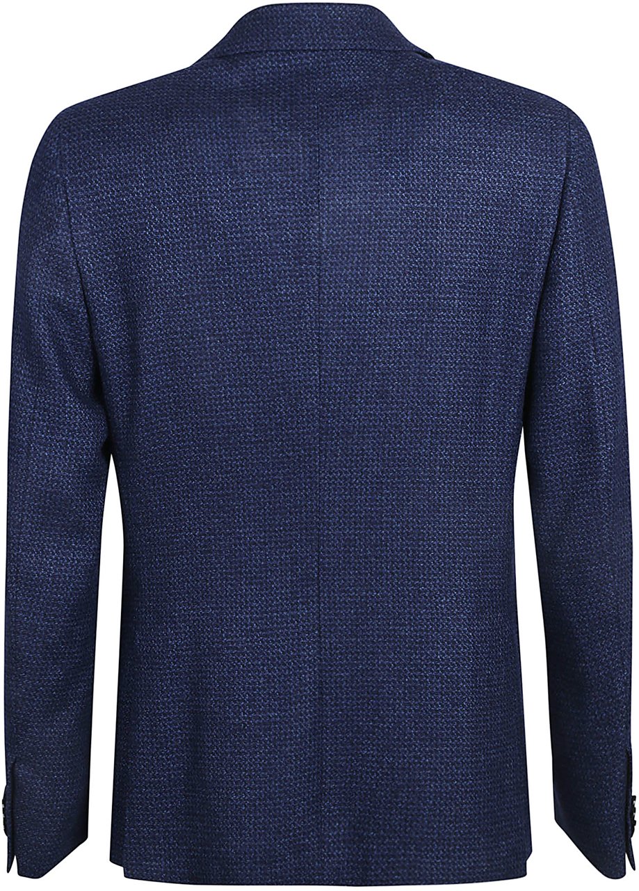 Zegna Lux Tailoring Formal Jacket Blue Blauw