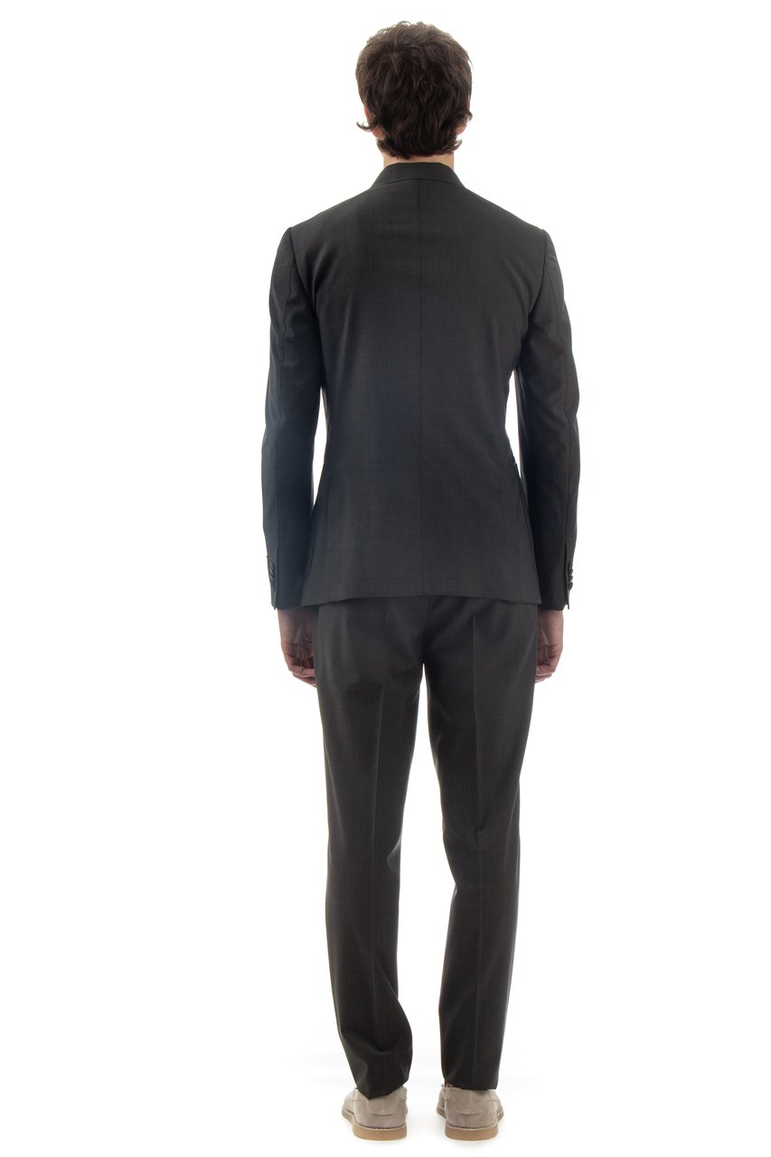 Zegna Techmerino Wash Suit Zwart